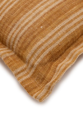 细节 –点击放大 - CHEHOMA - Striped Jute Cushion