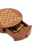 细节 –点击放大 - CHEHOMA - Round Wooden Box Chess Game