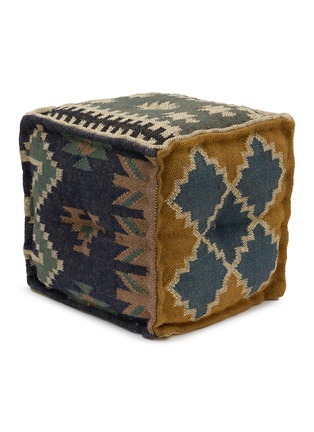 细节 –点击放大 - CHEHOMA - Kilim Pouffe — Summer