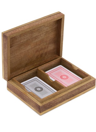 细节 –点击放大 - CHEHOMA - Brass Detailed Box With 2 Decks Of Cards