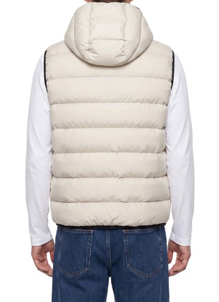 背面 - 点击放大 - MONCLER - 连帽绗缝羽绒马甲