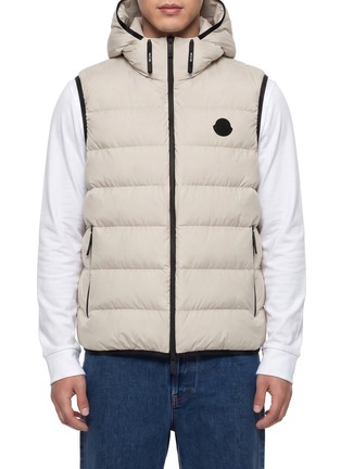 首图 - 点击放大 - MONCLER - 连帽绗缝羽绒马甲