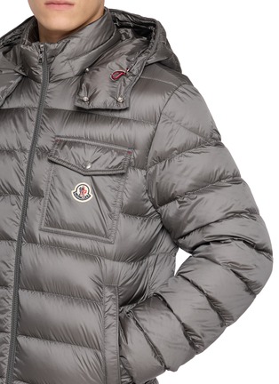  - MONCLER - 可拆卸连帽轻薄羽绒夹克