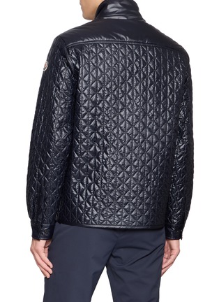 背面 - 点击放大 - MONCLER - Cleorine Diamond Quilted Shiny Shirt Jacket