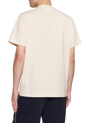 背面 - 点击放大 - MONCLER - 1952 Badge Logo Cotton T-Shirt