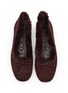 细节 - 点击放大 - SAM EDELMAN - Alie Cozy Suede Shearling Ballerinas Flats