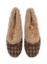 细节 - 点击放大 - SAM EDELMAN - Alie Cozy Suede Shearling Ballerinas Flats