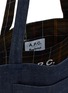 细节 - 点击放大 - BARBOUR - x A.P.C. Denim Weekender Holdall Bag