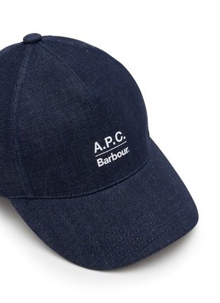 细节 - 点击放大 - BARBOUR - x A.P.C. Denim Cap