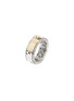细节 - 点击放大 - JOHN HARDY - Carved Chain Palu 18K Bonded Gold Sterling Silver Band Ring — Size 7