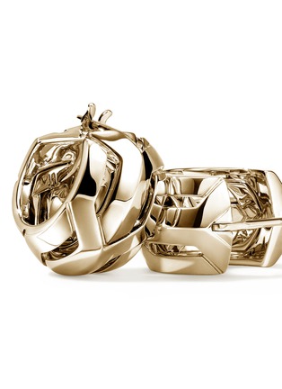  - JOHN HARDY - Icon 50 14K Gold Hoop Earrings