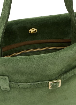细节 - 点击放大 - MANU ATELIER - 迷你 Tote Du Jour 绒面皮托特包