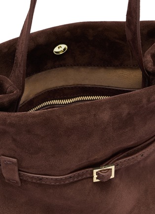 细节 - 点击放大 - MANU ATELIER - Tote Du Jour 绒面皮托特包