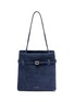 MANU ATELIER 迷你 Tote Du Jour 绒面皮托特包