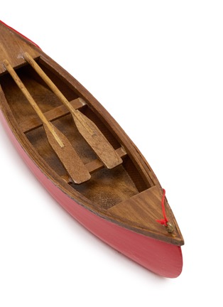 细节 –点击放大 - ARTESANIA ESTEBAN FERRER SL - Wood Canoe Ornament