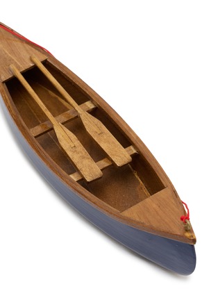 正面 –点击放大 - ARTESANIA ESTEBAN FERRER SL - Wood Canoe Ornament
