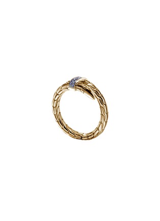 细节 - 点击放大 - JOHN HARDY - Spear 14K Yellow Gold Blue Sapphire Ring — Size 6