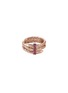 首图 - 点击放大 - JOHN HARDY - Spear Double Wrap 14K Rose Gold Ruby Ring — Size 7