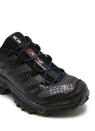 细节 - 点击放大 - MM6 MAISON MARGIELA - X SALOMON 女款 XT-4 科技网纱穆勒运动鞋