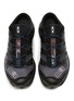 模特儿示范图 - 点击放大 - MM6 MAISON MARGIELA - X SALOMON 女款 XT-4 科技网纱穆勒运动鞋