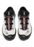 模特儿示范图 - 点击放大 - MM6 MAISON MARGIELA - X SALOMON 女款 XT-4 科技网纱穆勒运动鞋