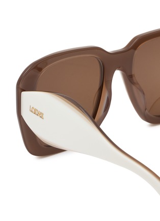 细节 - 点击放大 - LOEWE - Sierra Acetate Square Sunglasses