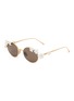 首图 - 点击放大 - LOEWE - Daisy Field Metal Round Sunglasses