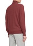 背面 - 点击放大 - BRUNELLO CUCINELLI - Long Sleeve Quarter Zip Cashmere Sweater