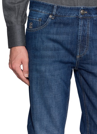  - BRUNELLO CUCINELLI - 轻量水洗直筒牛仔裤
