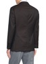 背面 - 点击放大 - BRUNELLO CUCINELLI - Double Breasted Wool Cashmere Blazer
