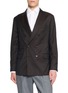 首图 - 点击放大 - BRUNELLO CUCINELLI - Double Breasted Wool Cashmere Blazer