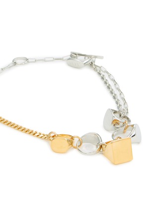 细节 - 点击放大 - SACAI - Mixed-Chain Ring Necklace