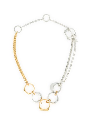 首图 - 点击放大 - SACAI - Mixed-Chain Ring Necklace