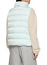 背面 - 点击放大 - HERNO - Faux Fur Collar Satin Down Waistcoat