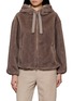 首图 - 点击放大 - HERNO - Faux Fur Zip Up Hooded Jacket