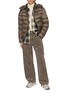 模特儿示范图 - 点击放大 - MONCLER - Ravenlock 连帽羽绒夹克
