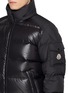 细节 - 点击放大 - MONCLER - 亮面连帽羽绒外套