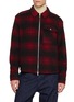 首图 - 点击放大 - MONCLER - Chequered Zip Up Shirt