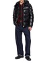 模特儿示范图 - 点击放大 - MONCLER - Chequered Zip Up Shirt