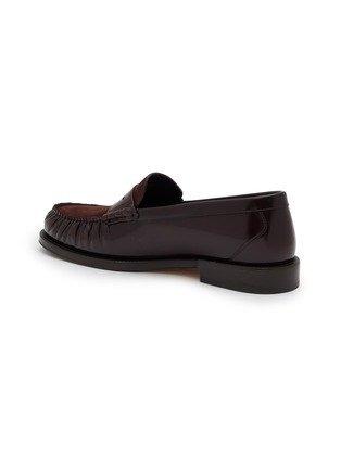  - BRUNELLO CUCINELLI - 拼接皮革便士乐福鞋