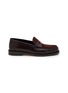 BRUNELLO CUCINELLI 拼接皮革便士乐福鞋
