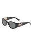 首图 - 点击放大 - GUCCI - Injection Oval Sunglasses