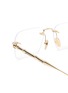 细节 - 点击放大 - GUCCI - Metal Rectangle Optical Glasses
