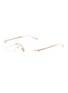 首图 - 点击放大 - GUCCI - Metal Rectangle Optical Glasses
