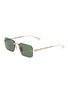 首图 - 点击放大 - GUCCI - Metal Rectangle Sunglasses