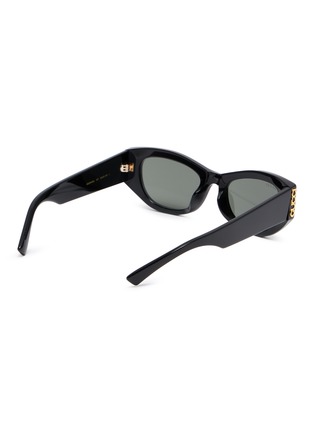 模特儿示范图 - 点击放大 - GUCCI - 矩形框太阳眼镜