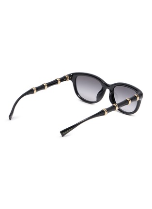 模特儿示范图 - 点击放大 - GUCCI - 方框太阳眼镜