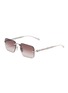 首图 - 点击放大 - GUCCI - Metal Rectangular Sunglasses
