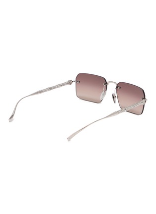 模特儿示范图 - 点击放大 - GUCCI - Metal Rectangular Sunglasses