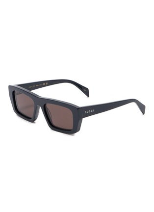 首图 - 点击放大 - GUCCI - Recycled Acetate Rectangular Sunglasses